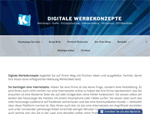 Tablet Screenshot of digitale-werbekonzepte.com
